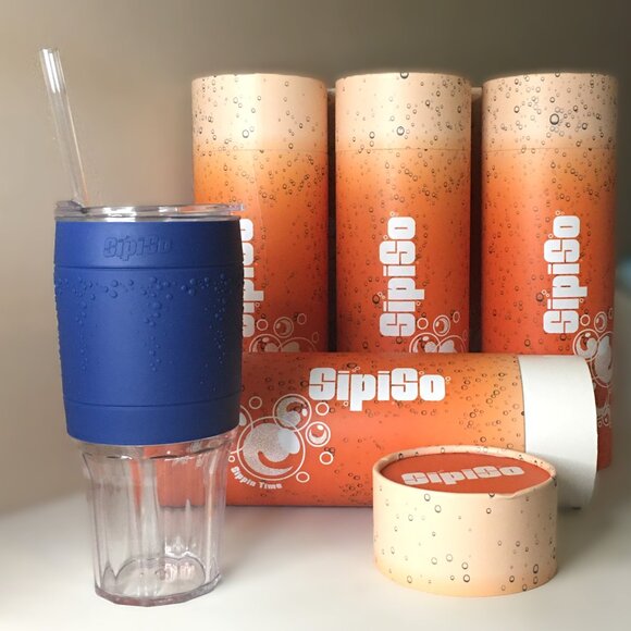 SIPISO Double Wall 40oz Tumbler BPA Free with Lid & Reusable Straw NEW!! ∘˙○˚.• - Picture 5 of 13
